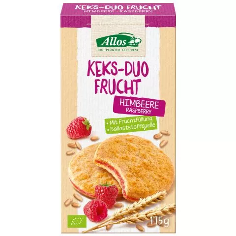 Keks-Duo Frucht Himbeere (Allos)