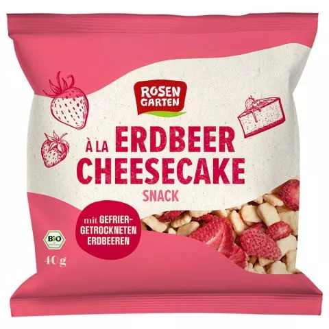 Erdbeer Cheesecake Snack-Mix (Rosengarten)