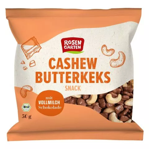 Cashew Butterkeks Snack-Mix (Rosengarten)