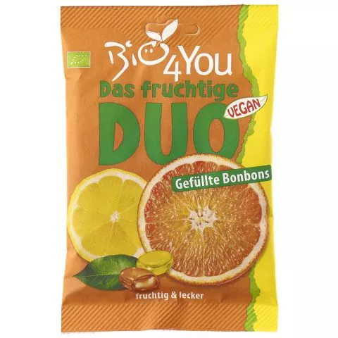 Das fruchtige Duo Bonbons (Bio4You)