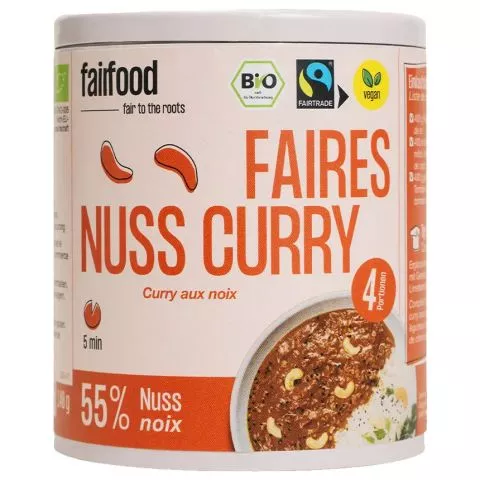 Nuss Curry vegan FairTrade (Fairfood)