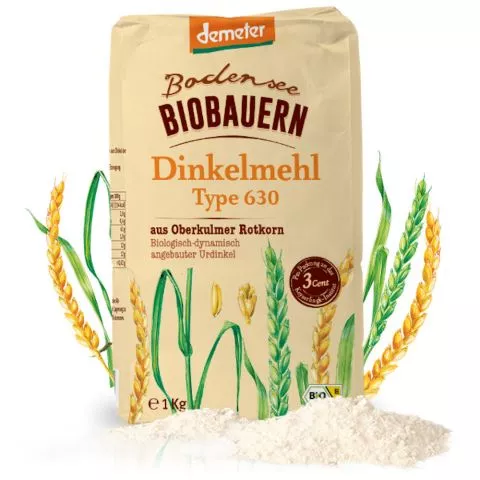 Dinkelmehl Type 630 (Bodensee Biobauern)