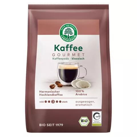 Caf Crema classic Kaffeepads (Lebensbaum)