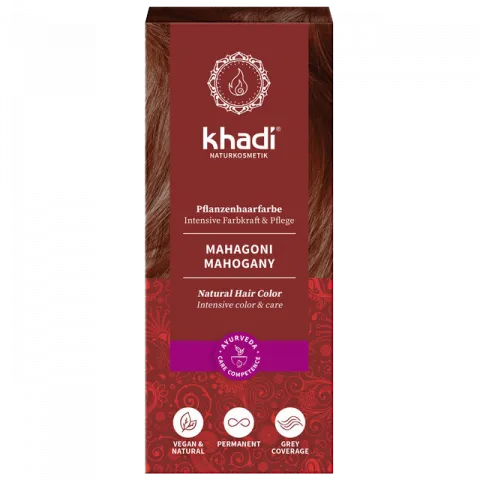 Pflanzenhaarfarbe Mahagoni (khadi Naturprodukte)