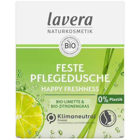 Feste Pflegedusche Happy Freshness (lavera)