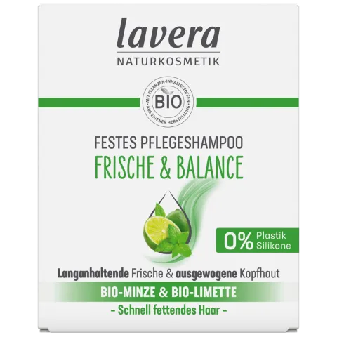 Festes Shampoo Frische & Balance (lavera)