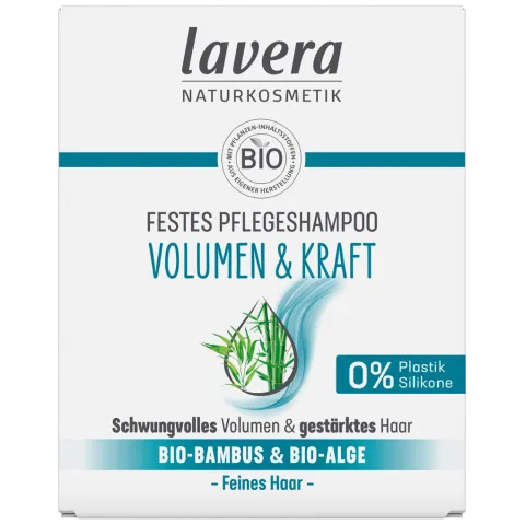 Festes Shampoo Volumen & Kraft (lavera)