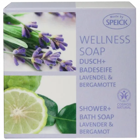 Wellness Soap Lavendel & Bergamotte - Dusch + Badeseife (Speick Naturkosmetik)