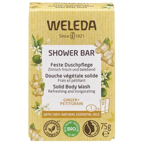 Feste Duschpflege Ginger + Petitgrain (Weleda)