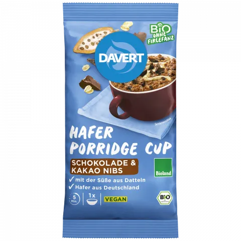 Porridge-Cup Schokolade (Davert)