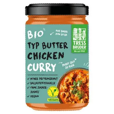 Curry Typ Butter Chicken vegan (Tress Brder)