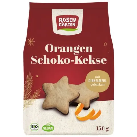 Orangen-Kekse Zartbitter (Rosengarten)