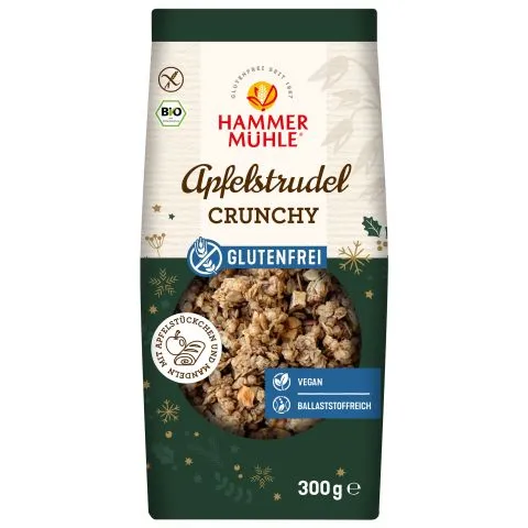 Apfelstrudel Crunchy glutenfrei (Hammermhle)