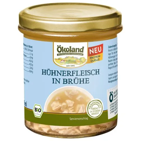 Hhnerfleisch in Brhe,20% Hhnerfleisch (koland)