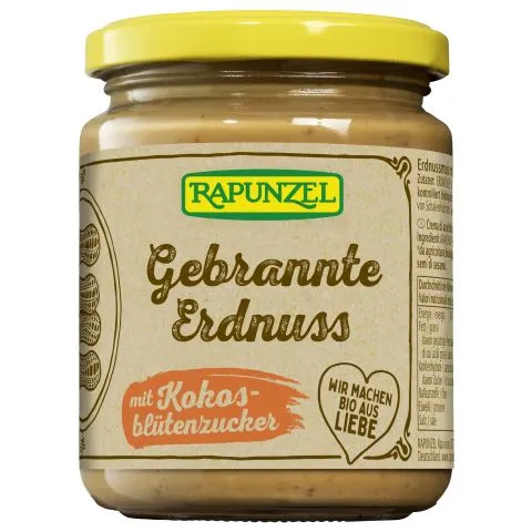 Gebrannte Erdnuss mit Kokosbltenzucker (Rapunzel)