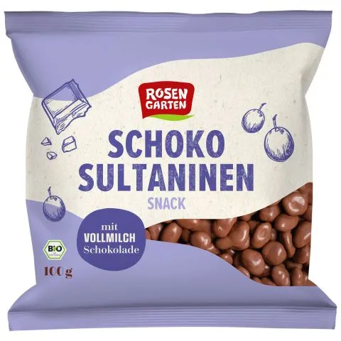 Schoko Sultaninen Snack (Rosengarten)