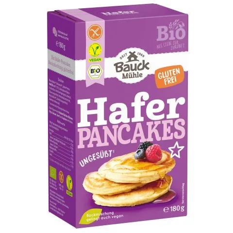 Backmischung Hafer Pancakes glutenfrei (Bauck)