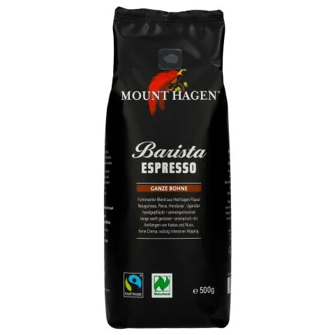 Barista Espresso FairTrade ganze Bohne (Mount Hagen)