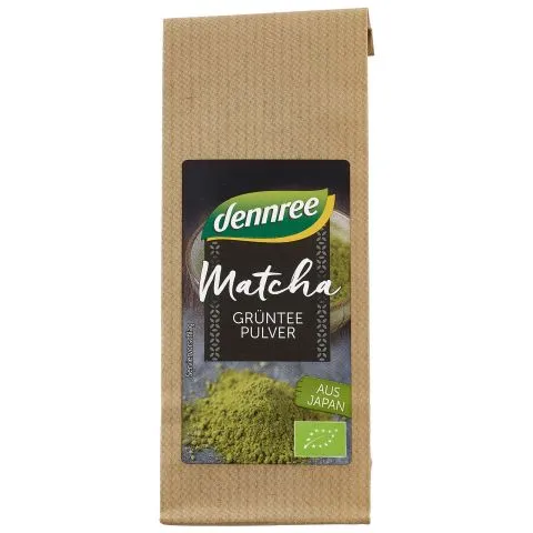 Matcha, Grnteepulver (dennree)