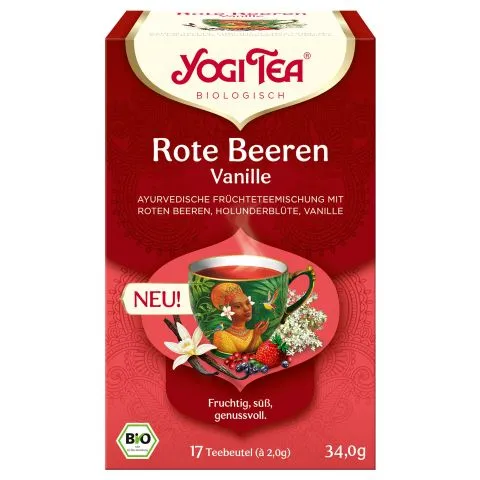 Rote Beeren Vanille - Ayurvedische Frchte- und Kruterteemischung (YOGI TEA)