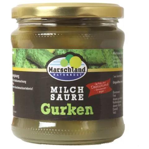 Michsaure Gurken, fermentiert (Marschland)