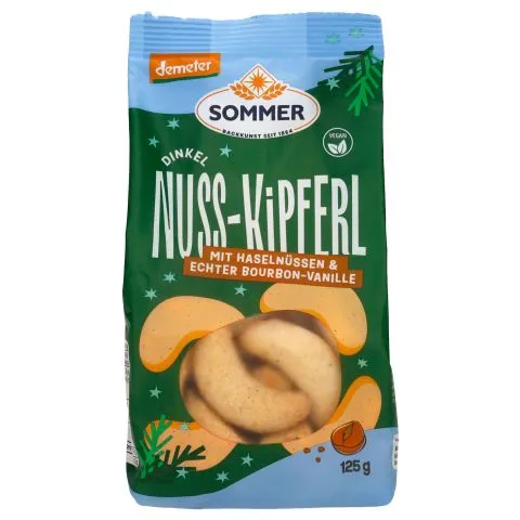 Dinkel Nuss Kipferl (Sommer & Co.)