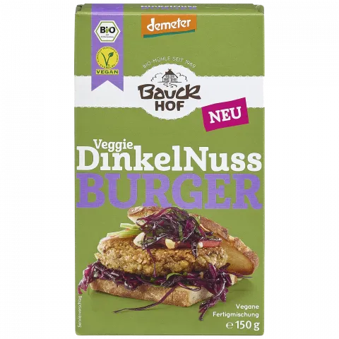 Dinkel Nuss-Burger - Fertigmischung (Bauckhof)