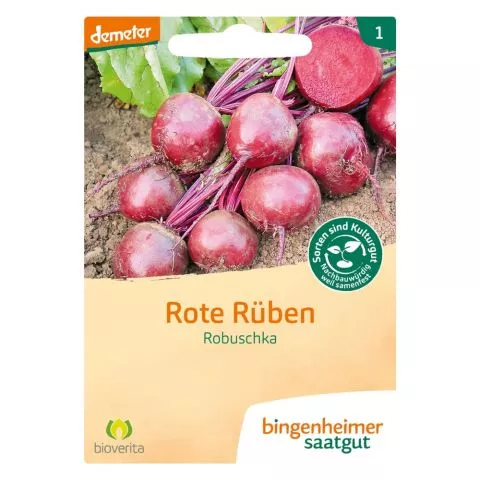 Robuschka Rote Bete, demeter (Bingenheimer Saatgut)