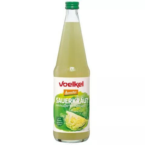 Sauerkrautsaft, milchsauer vergoren (Voelkel)