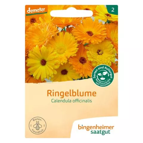 Ringelblume Calendula, demeter (Bingenheimer Saatgut)