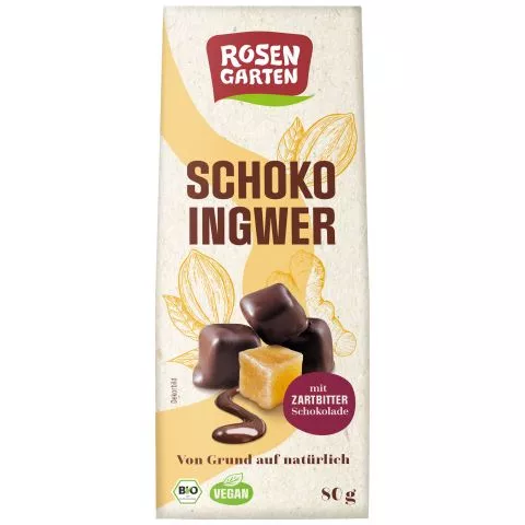 Schoko-Ingwer Zartbitter (Rosengarten)