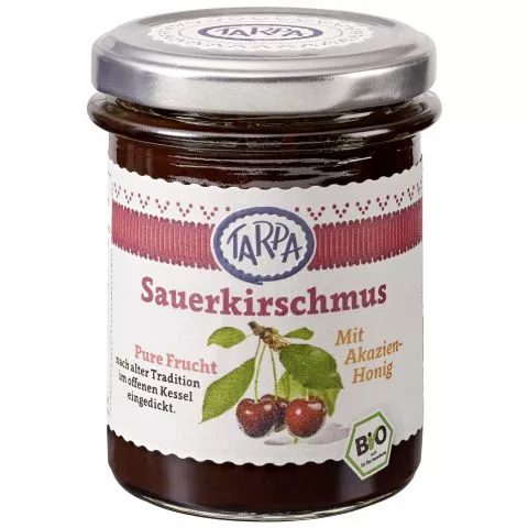 Sauerkirschmus - 90% Fruchtanteil (Tarpa)