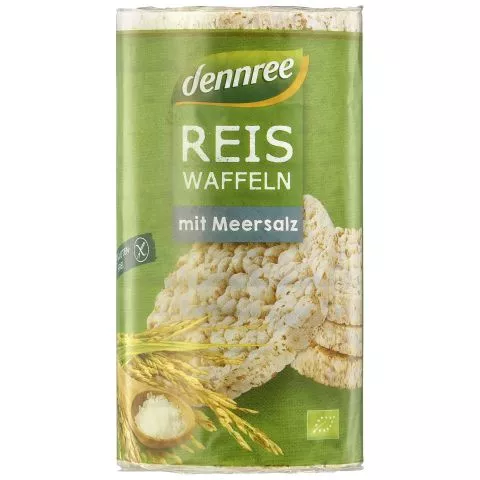 Reiswaffeln mit Meersalz (Dennree)