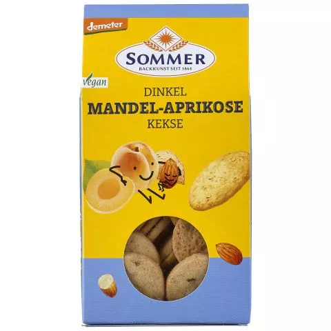 Dinkel-Mandel-Aprikosen - Feine Kekse (Sommer & Co.)