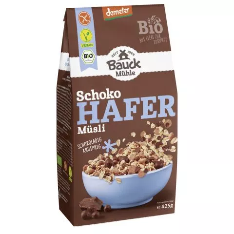 Hafer-Bio-Msli Schoko, glutenfrei (Bauckhof)