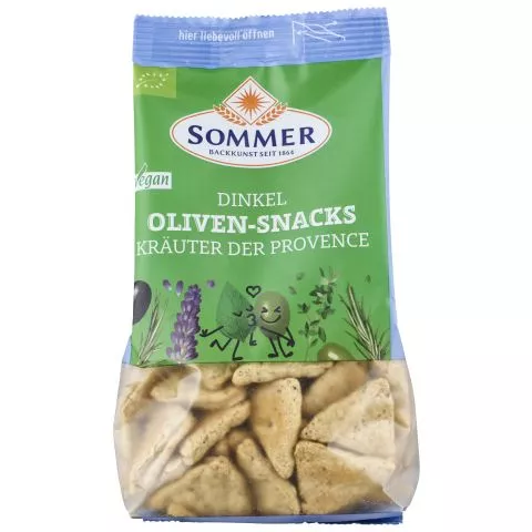 Dinkel-Oliven-Snacks Kruter der Provence (Sommer & Co.)