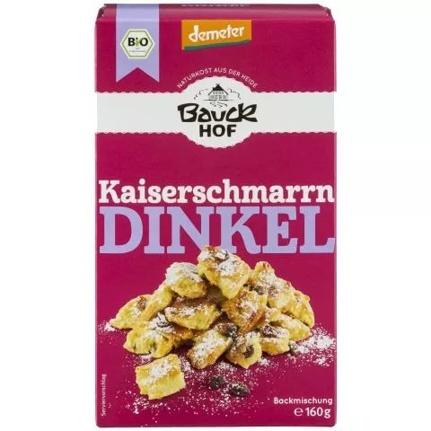 Dinkel-Kaiserschmarrn mit Rosinen - Bio-Backmischung (Bauckhof)