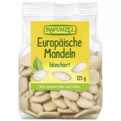 Europische Mandeln blanchiert (Rapunzel)