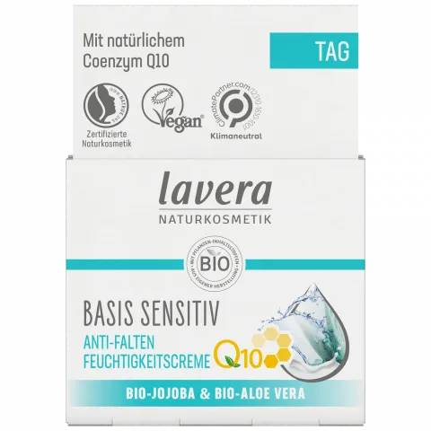 basis sensitiv Feuchtigkeitscreme Anti-Falten Q10 (Lavera)