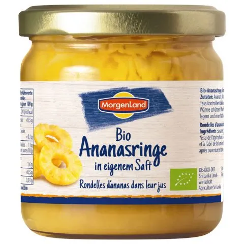 Ananas-Ringe im eigenen Saft (Morgenland)