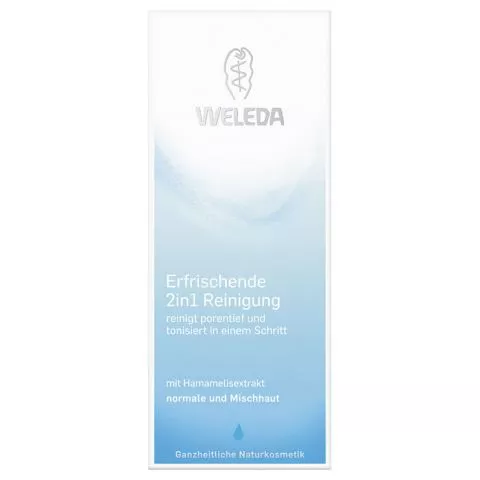 Erfrischende 2 in 1 Reinigung (Weleda)