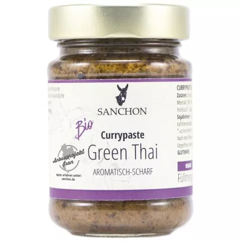 Green Thai Currypaste (Sanchon)