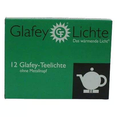 Teelicht gegossen, ohne Metallhlse (Glafey)