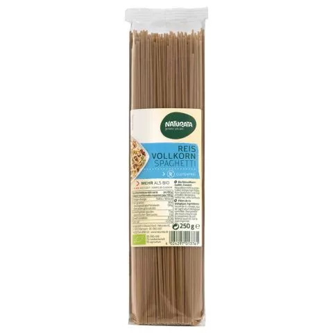 Reis-Vollkorn-Spaghetti glutenfrei (Naturata)