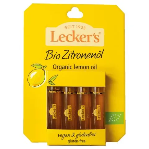 Zitronenl, 100% naturreines Aroma (Leckers)