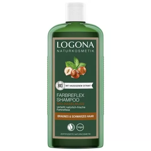 Farbpflege Shampoo Haselnuss (Logona)