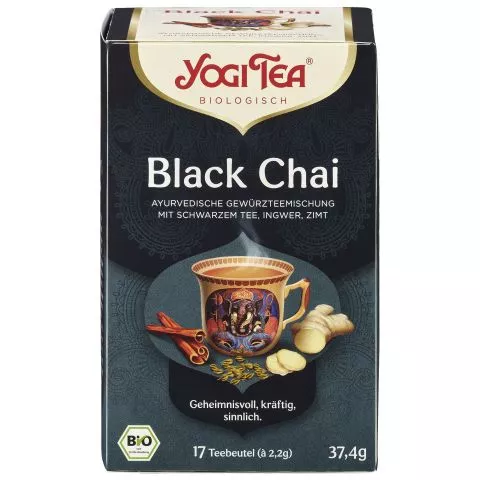 Black Chai Schwarzteemischung (Yogi Tee)