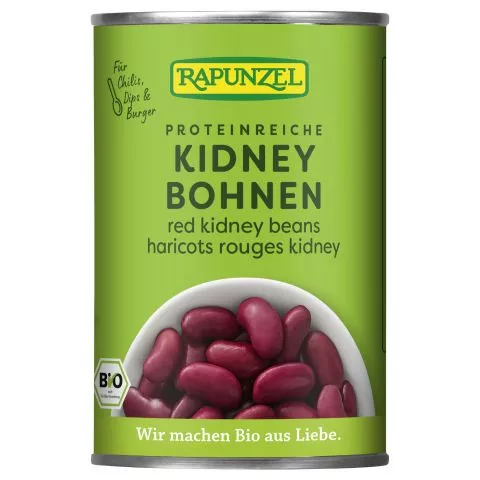 Rote Kidney Bohnen in der Dose (Rapunzel)