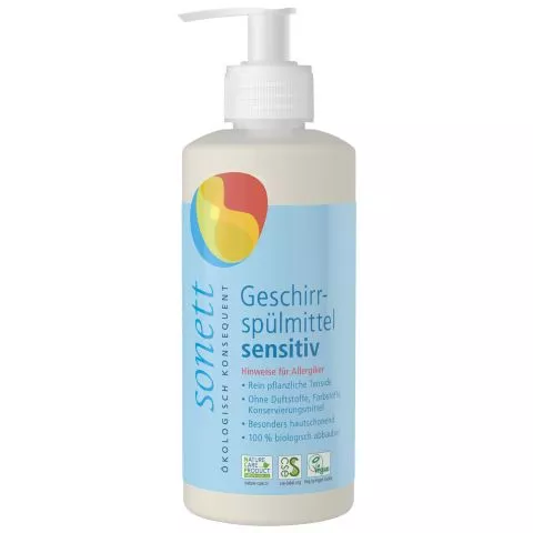 Geschirrsplmittel sensitiv (Sonett)