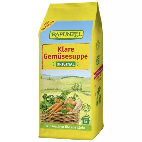 Klare Gemsesuppe (Rapunzel)